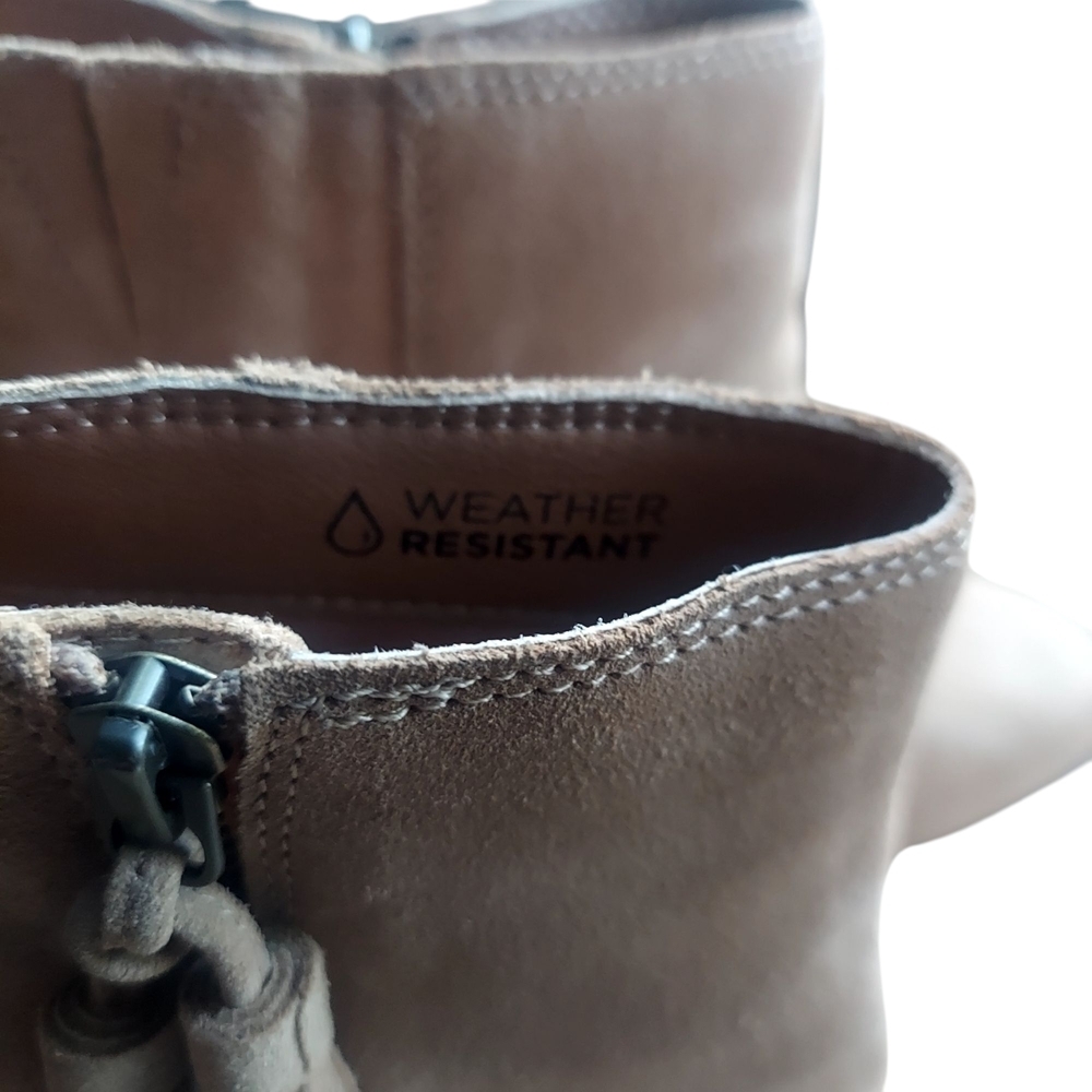 Vionic‎ Tan Ankle Booties with Suede Finish 8 - Picture 7 of 13
